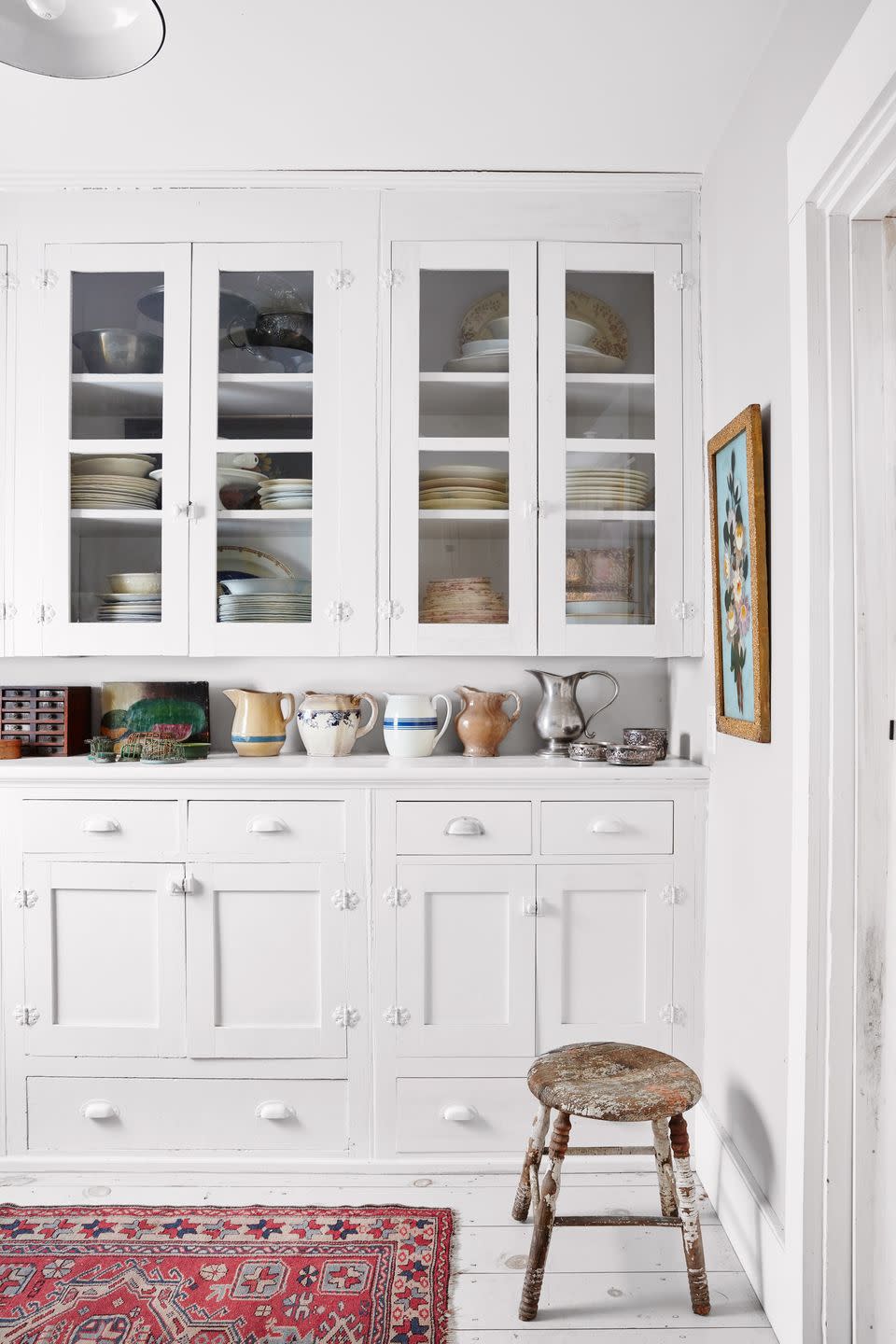 Smart Built-Ins in a White Kitchen