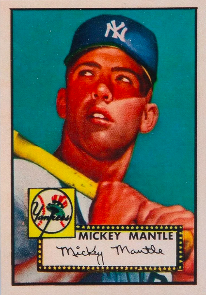 Mickey Mantle 1952 Baseball Card