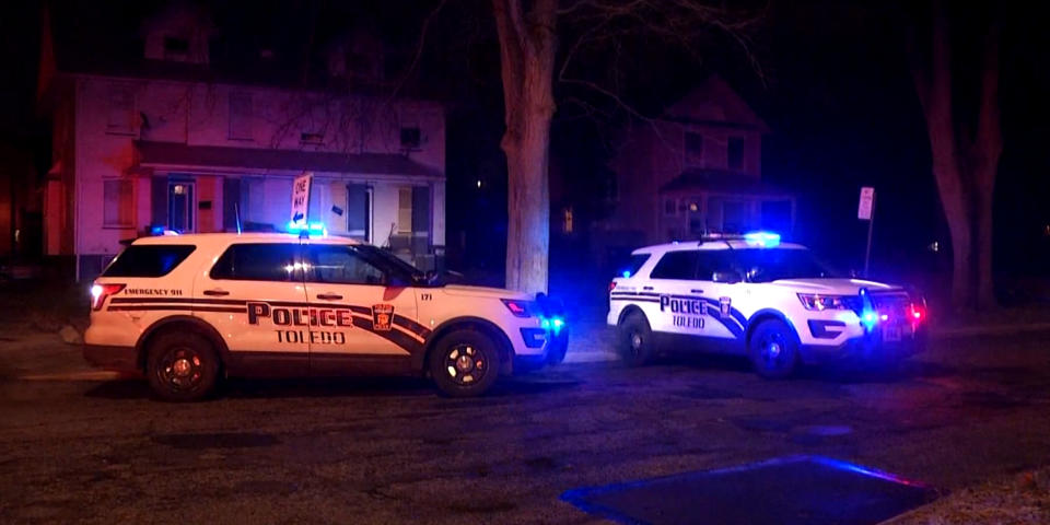 Image: Toledo police officer shot and killed (WNWO)