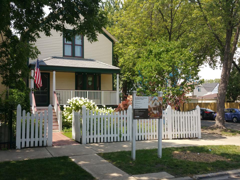 Walt Disney's childhood home.