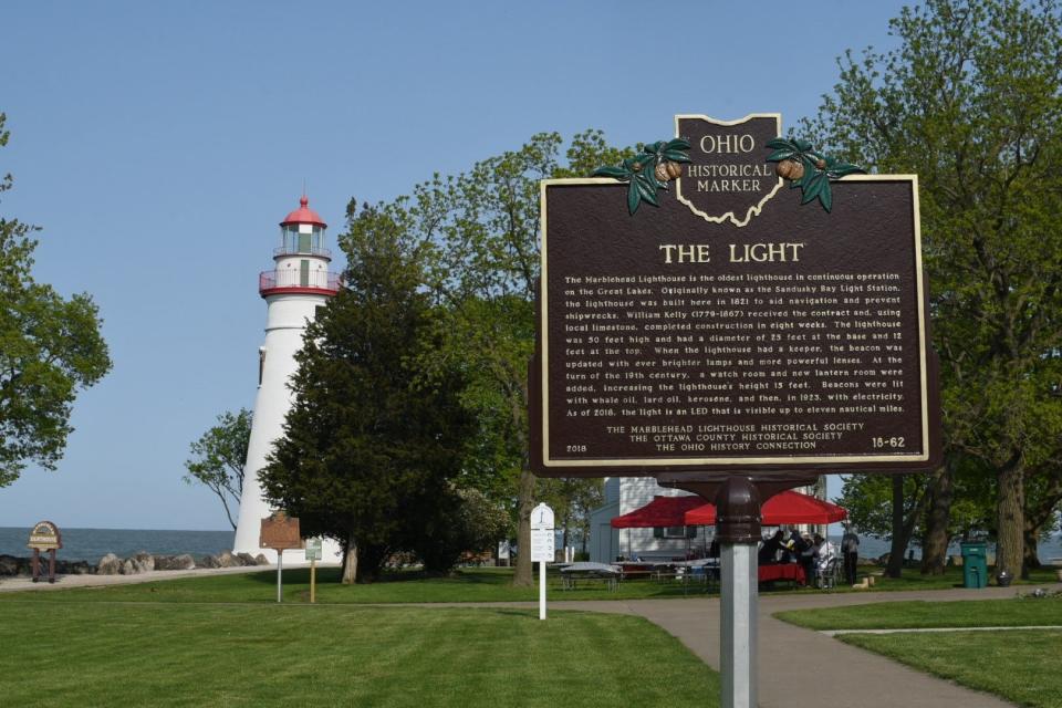 The Marblehead Lighthouse is the second smallest, but one of the most popular State Parks in Ohio.