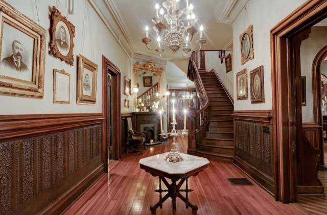 victorian mansion foyer