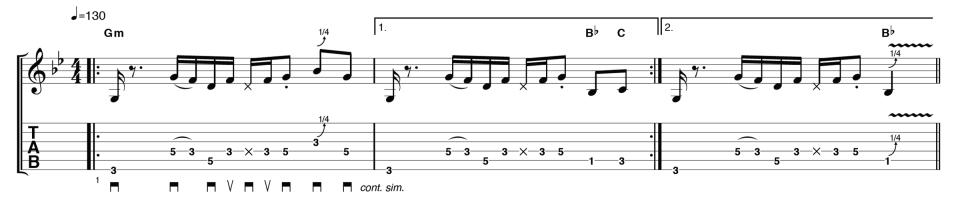 TGR374 RHCP Lesson