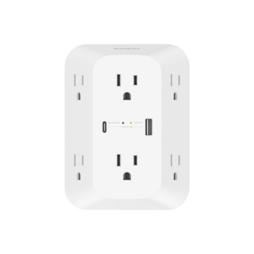 Belkin SurgePlus 6-Outlet Wall Charger
