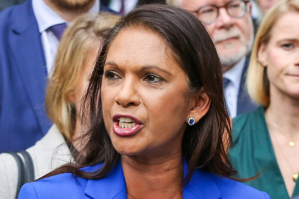 Businesswoman Gina Miller. Photo: Steve Taylor/SOPA/LightRocket via Getty