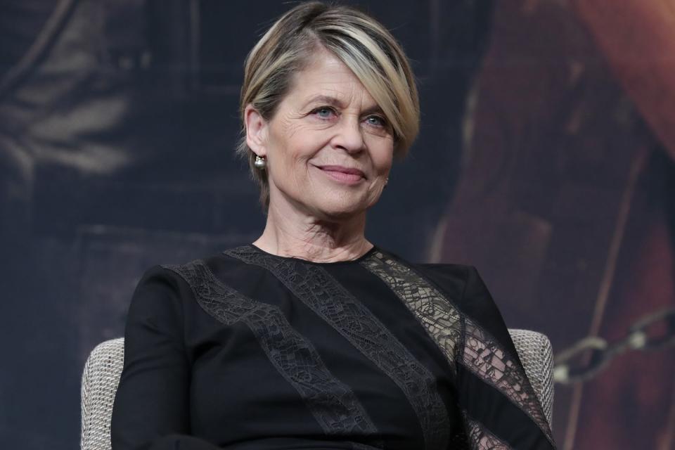 <p>Han Myung-Gu/WireImage</p> Linda Hamilton.