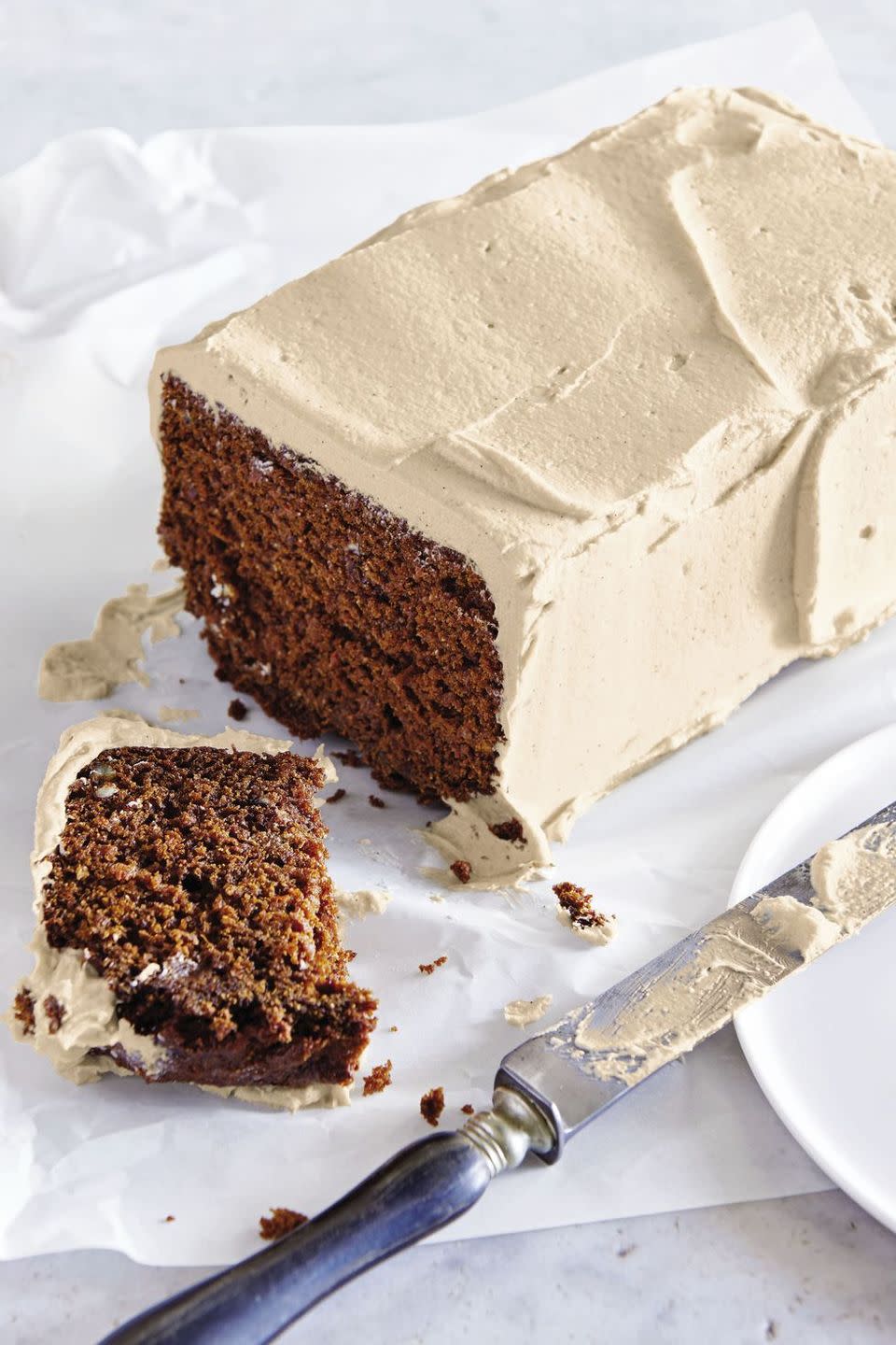 <p>This recipe from "The Happy Cook" by Daphne Oz uses whole-wheat flour in the batter and brown sugar in the frosting for a carrot cake unlike any other.</p><p><em><a href="https://www.goodhousekeeping.com/food-recipes/dessert/a40367/outlaw-carrot-cake-with-brown-sugar-butter-cream-recipe/" rel="nofollow noopener" target="_blank" data-ylk="slk:Get the recipe for Outlaw Carrot Cake with Brown Sugar Butter Cream »;elm:context_link;itc:0;sec:content-canvas" class="link ">Get the recipe for Outlaw Carrot Cake with Brown Sugar Butter Cream »</a></em></p>