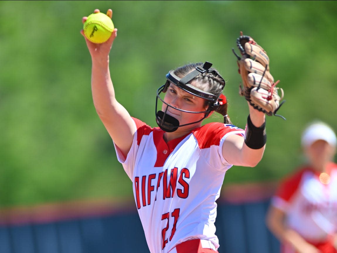 North DeSoto's Laney Johnson, a Louisiana Tech signee, will be one of the top pitchers competing in the 2024 LHSAA playoffs.