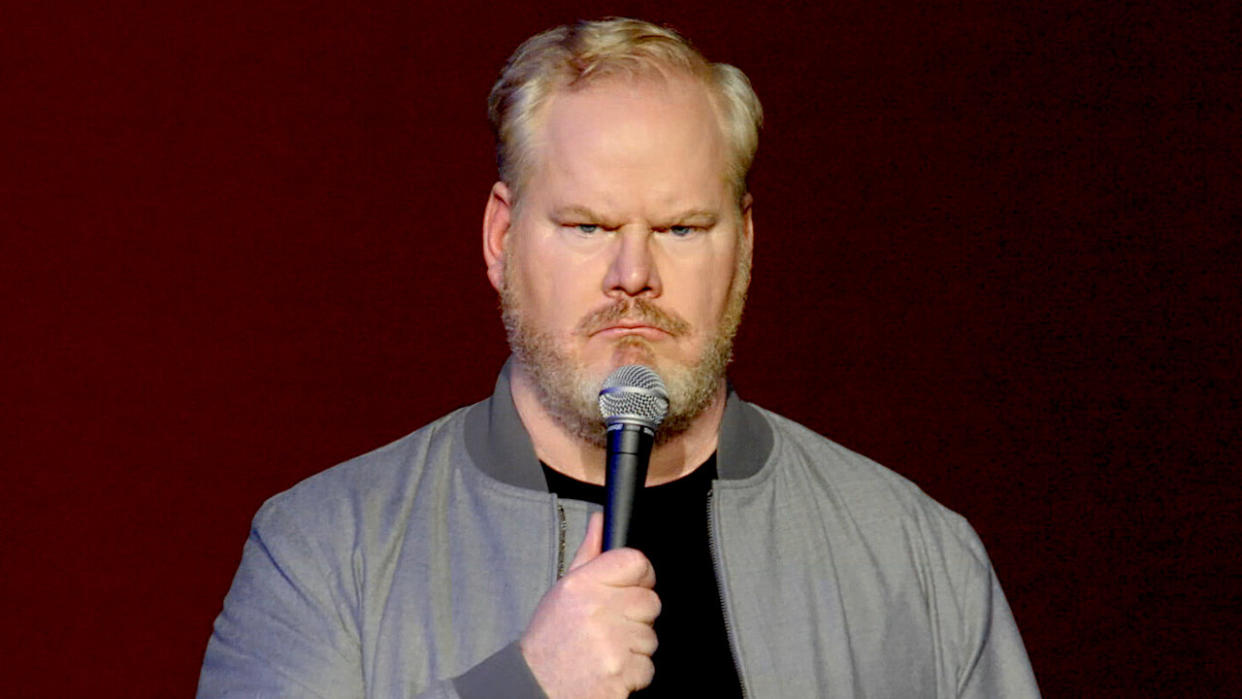  Jim Gaffigan in his Amazon special. 