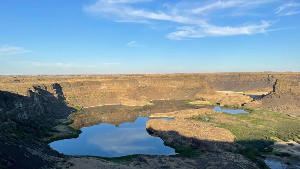 Dry Falls in Eastern Washington has been named to the International Union of Geological Sciences “The First 100 Geological Heritage Sties” for its impact in understanding the Earth.
