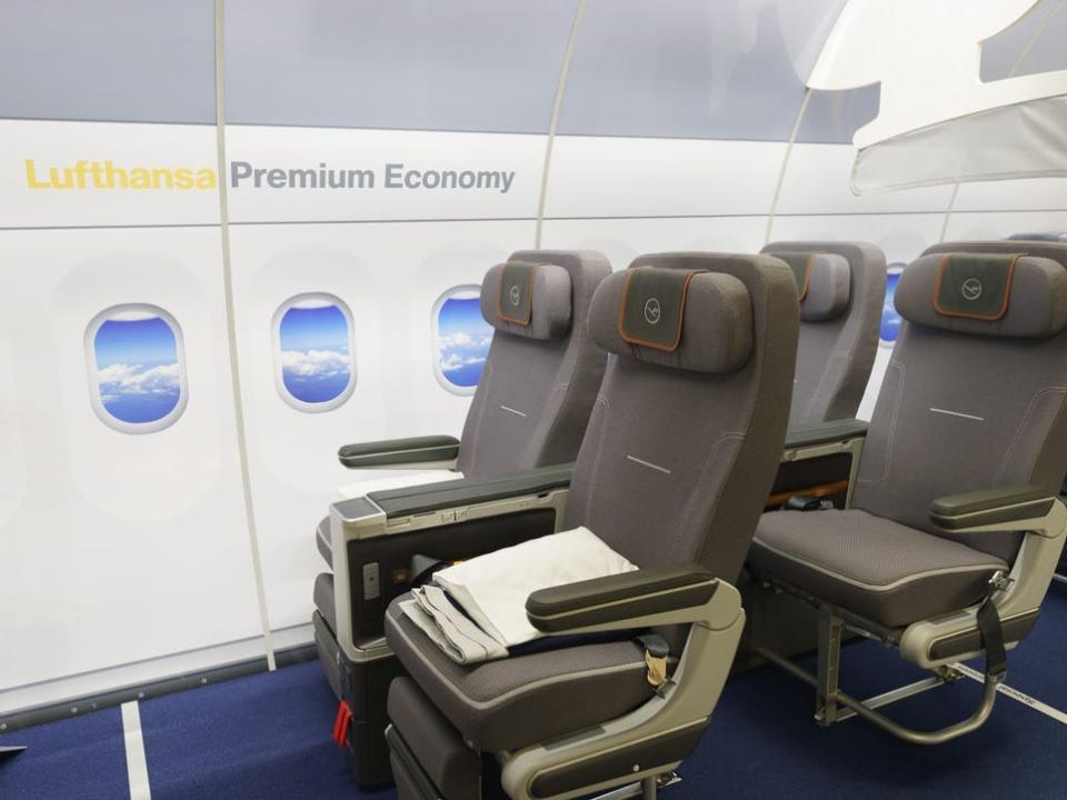 Lufthansa premium economy.