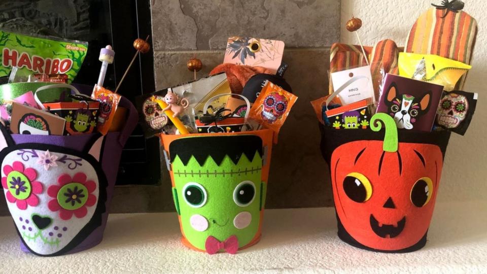 These adorable baskets won't have them boo-ing at all!