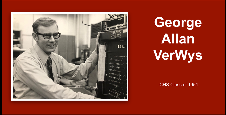 George Allan VerWys, Charlevoix High School Class of 1951.