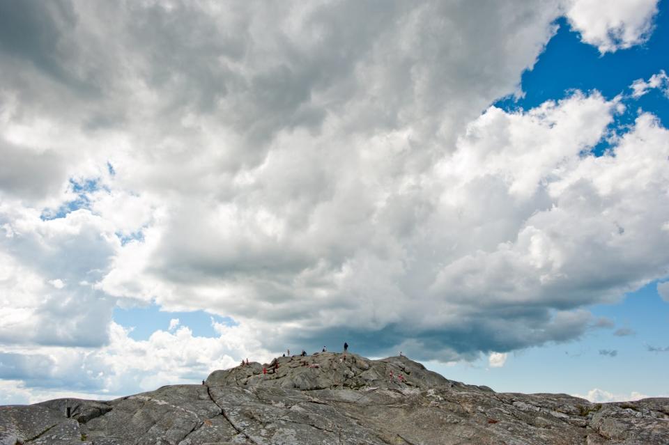 Peak of Mount Monadnock, New Hampshire