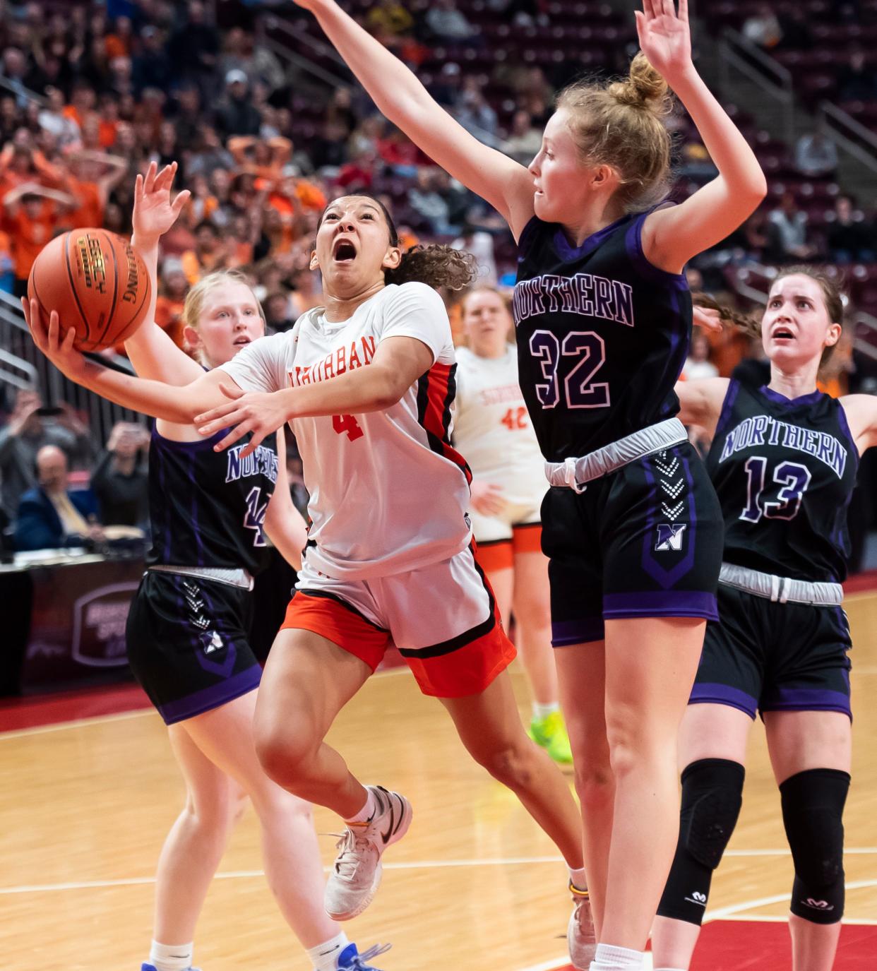 Janay Rissmiller led York Suburban to the program's first District 3 basketball title this season.