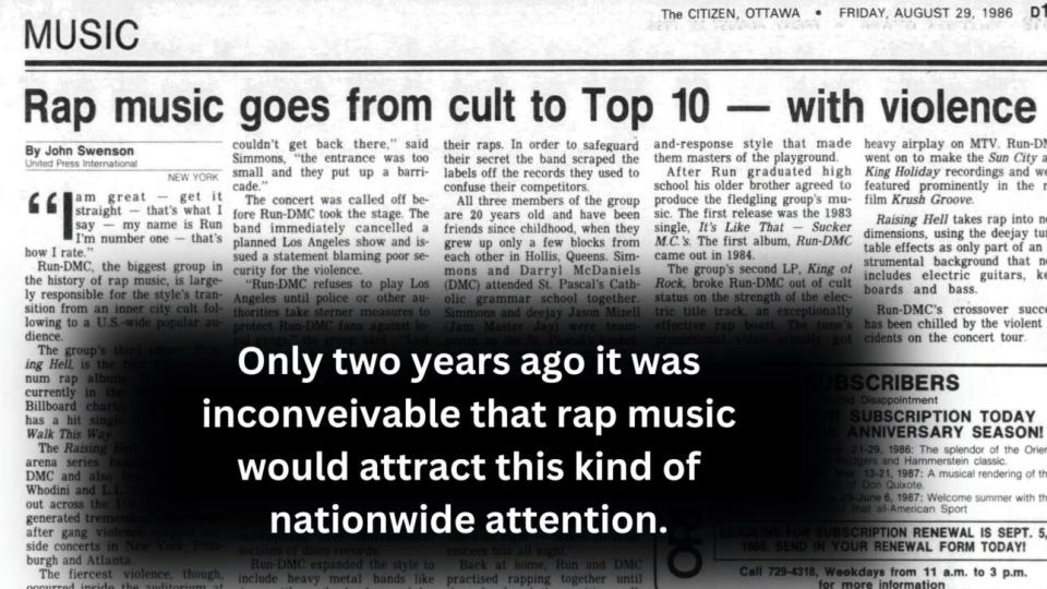 <em>The Ottawa Citizen</em>, August 29, 1986