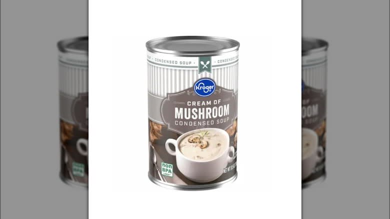 Kroger canned cream of mushroom soup