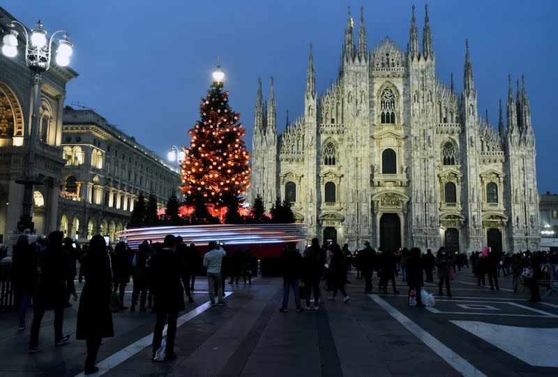 LES ITALIENS À NOUVEAU CONFINÉS PENDANT LES VACANCES DE NOËL