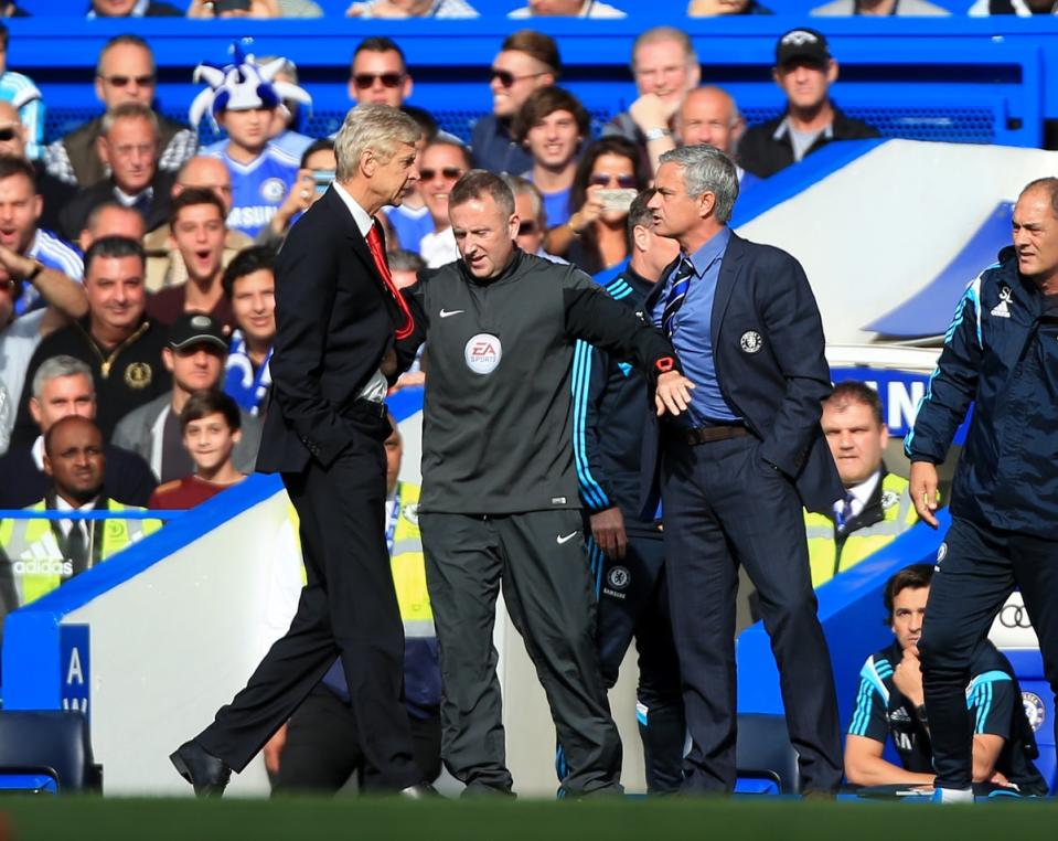 Jose Mourinho and Wenger had an argument in 2014 (Nick Potts/PA) (PA Archive)