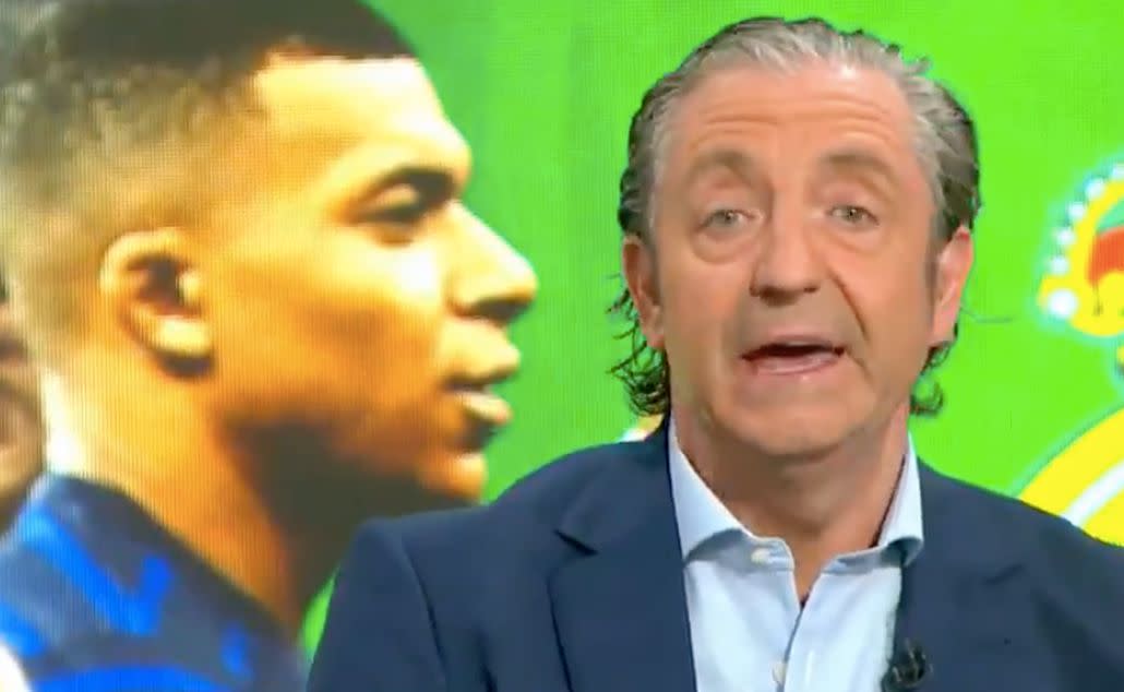 Josep Pedrerol desgrana lo que esconde la oferta del Real Madrid por Kylian Mbappé. (Fuente: Twitter/@elchiringuitotv)