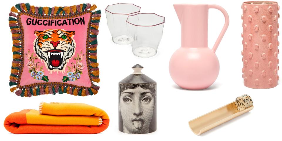 <p>Your addiction to Matches Fashion might be about to get a whole lot worse. The luxury etailor has just launched a homeware section for the first time, meaning that you will now be able to kit your home out in all things Gucci, Calvin Klein and Preen, rather than just your wardrobe.</p><p>Scroll through to shop 15 of our favourite pieces available now and <a rel="nofollow noopener" href="https://www.matchesfashion.com/womens/shop/homeware" target="_blank" data-ylk="slk:see (and shop) the entire homeware collection here;elm:context_link;itc:0;sec:content-canvas" class="link ">see (and shop) the entire homeware collection here</a>.</p>