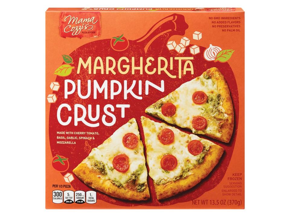 Mama Cozzi's pumpkin-crust pizza