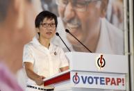 <p>Minister for Culture, Community and Youth Grace Fu, who said that Chee had not “held a steady job for many years”. (Photo: Stefanus Ian/Yahoo Singapore)<br></p>