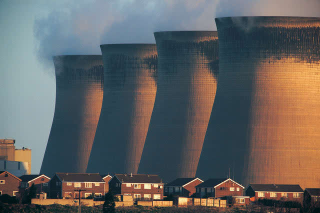 Coal-fired power station,Ferrybridge,UK