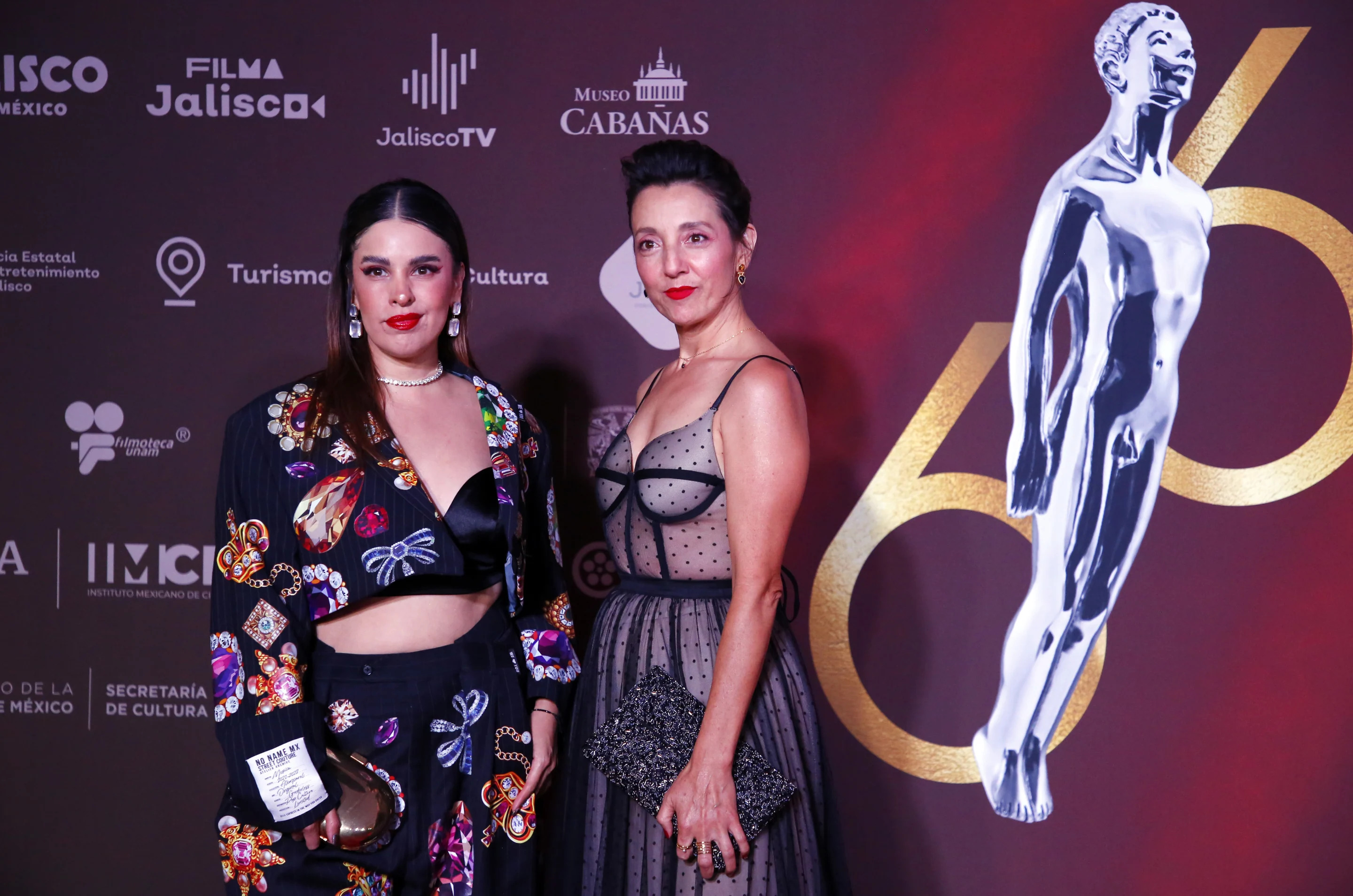 GUADALAJARA, MEXICO - SEPTEMBER 7: Vanessa Campos poses for photo during a Red Carpet of Ariel Awards 2024 at Teatro Diana on September 7, 2024 in Guadalajara, Mexico. (Photo by Medios y Media/Getty Images)