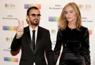 Musician Ringo Starr and his wife Barbara Bach arrive for the Kennedy Center Honors in Washington, U.S. December 4, 2016. REUTERS/Joshua Roberts