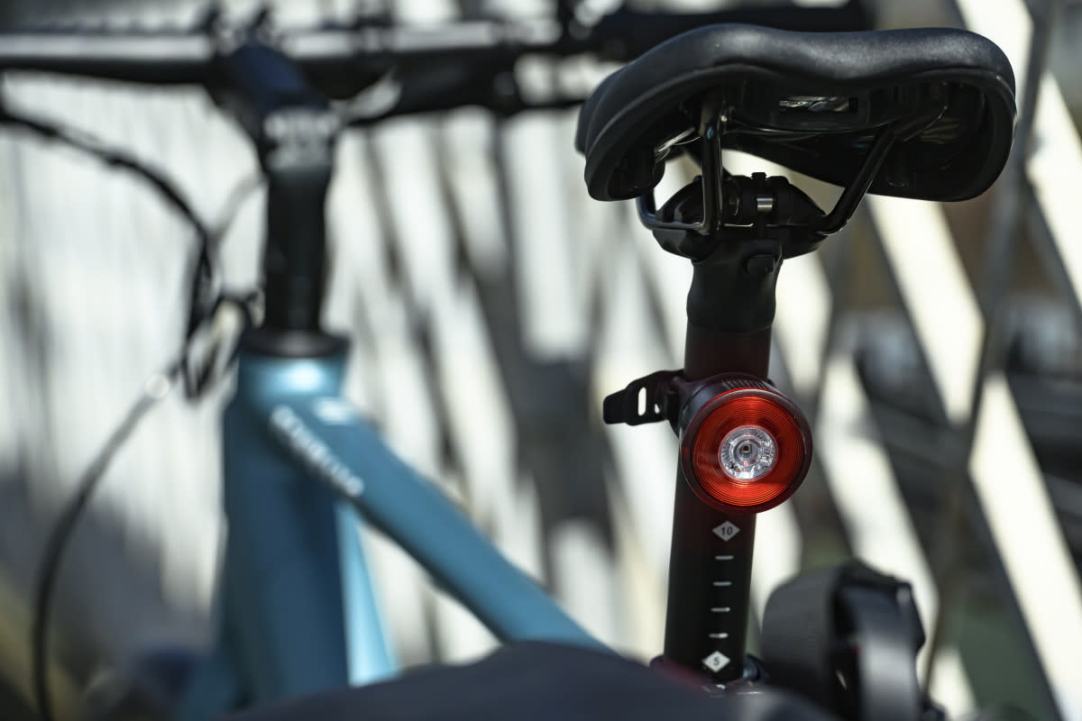 This rear magnetic light from Thousand Helmets is an excellent addition to any commuter bike.<p>Bruno Long</p>
