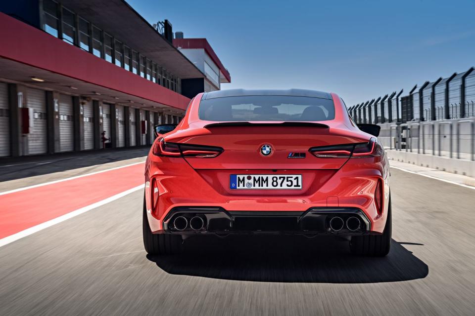 <p>2020 BMW M8 Competition coupe</p>