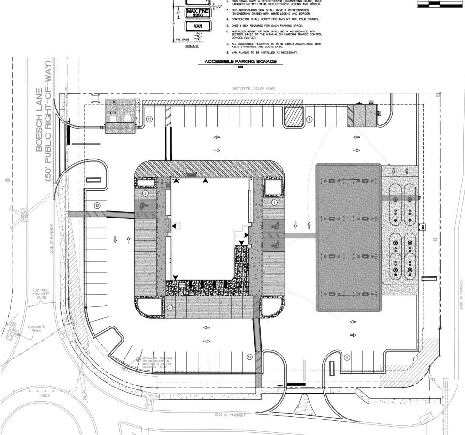 Construction plans for new Wawa location in Northwest Pensacola approved by Escambia County's Development Review Committee.