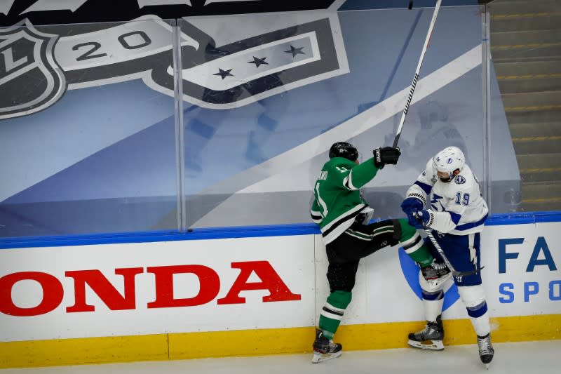 NHL: Stanley Cup Final-Tampa Bay Lightning at Dallas Stars