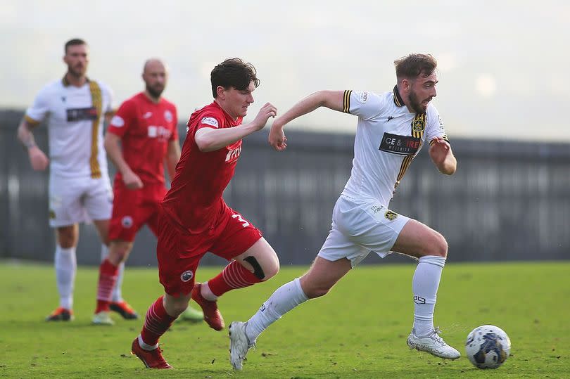 Dumbarton 2-1 Stirling Albion (SPFL League One playoffs, 7 May 2024): Jinky Hilton gets beyond Cammy Clark