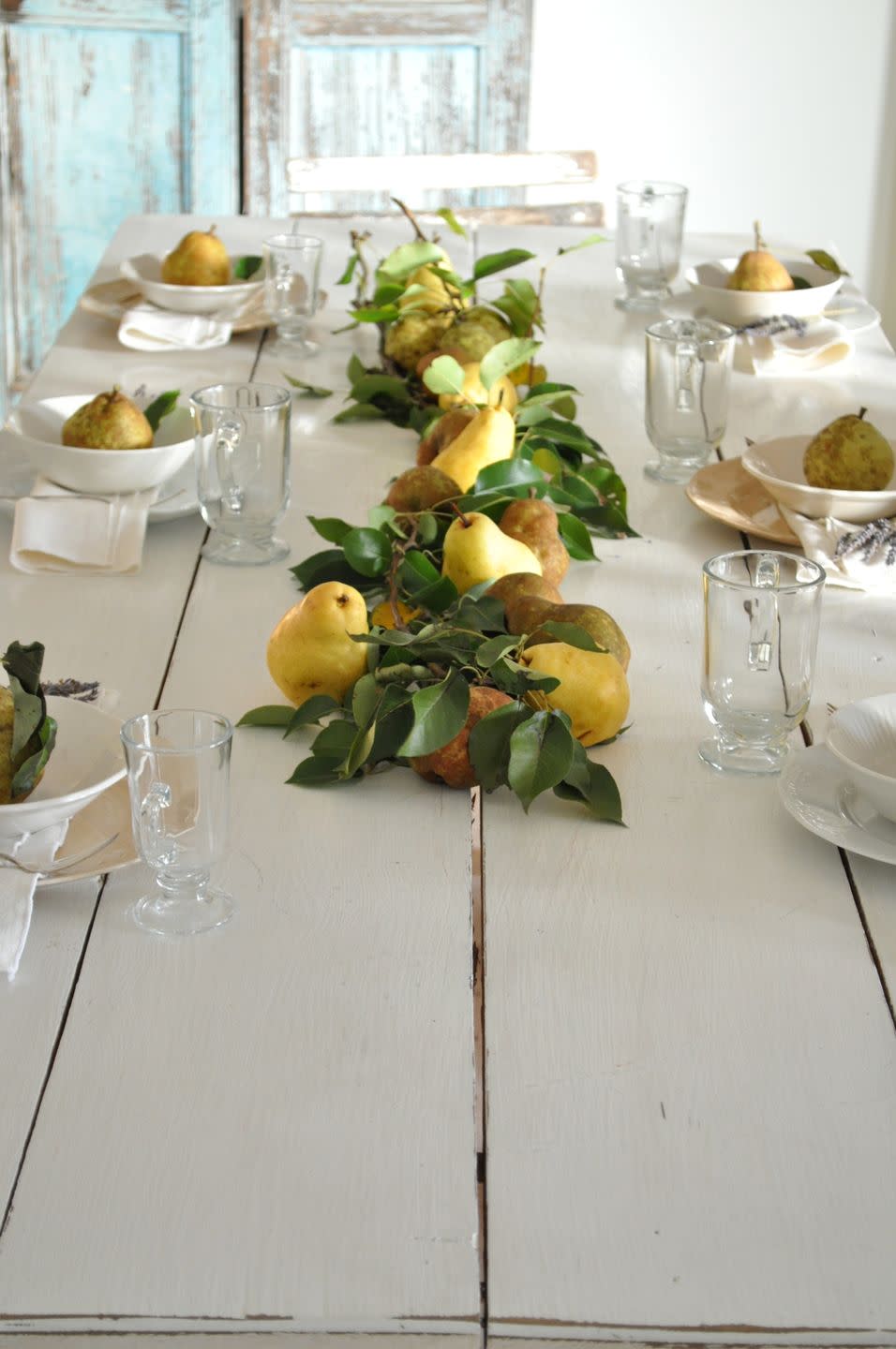 Pear Table Settings