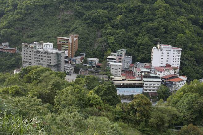 廬山地區潛藏危機，縣府籲請民眾注意安全。（南投縣政府提供／廖志晃南投傳真）