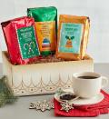<p>Get them in the holiday spirit with this fun <span>Harry and David Holiday Coffee Assortment</span> ($50). The coffee sampler set comes with Harry's Christmas Blend, Dark Chocolate Candy Cane, and Cinnamon Swirl. We can already smell the holiday goodness from our screens. </p>