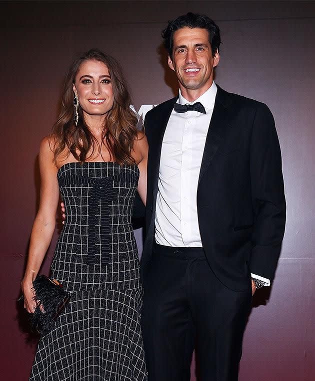 Radio star Andy Lee and his girlfriend Rebecca Harding were part of the 120-strong VIP crowd. Photo: Getty images