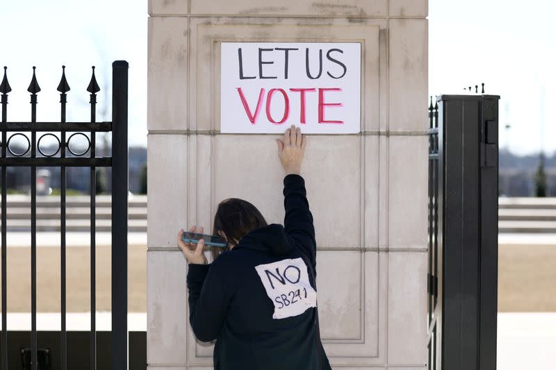 FILE PHOTO: Protest against House Bill 531 in Atlanta