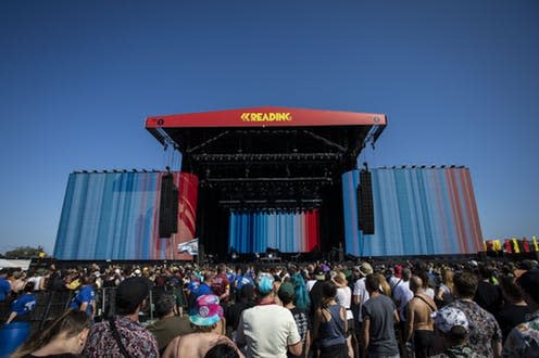 <span class="caption">Enter Shikari put climate change centre stage at Reading Festival 2019.</span> <span class="attribution"><span class="source">University of Reading</span>, <span class="license">Author provided</span></span>