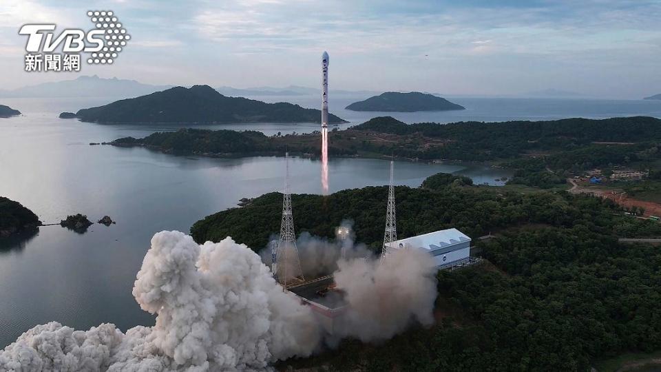 火箭升空後因技術問題宣告失敗。（圖／達志影像美聯社）