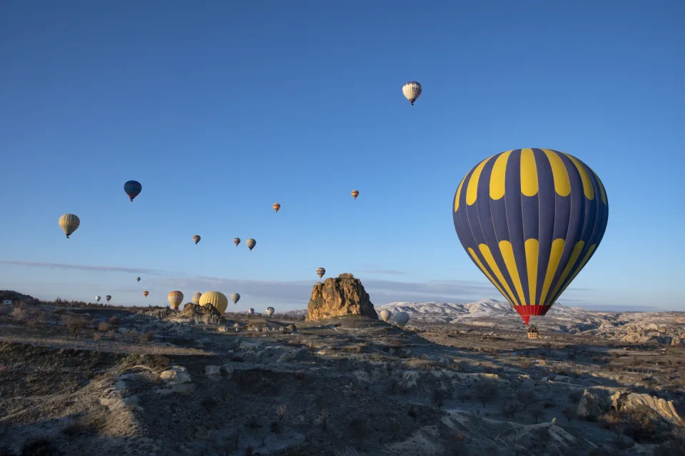 Hot Air Ballooning in Cappadocia. PHOTO: Getty Images