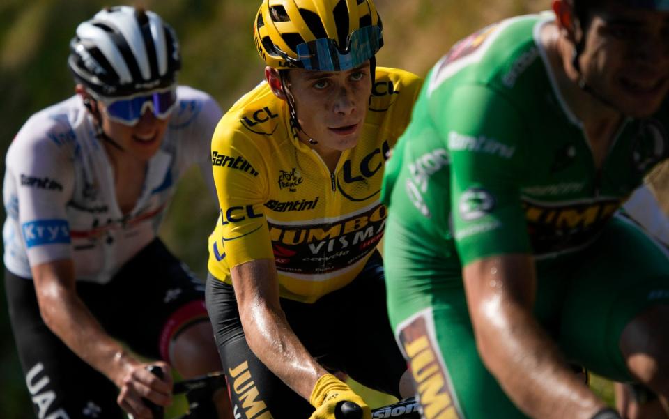 Wout van Aert replaced Sepp Kuss  - AP