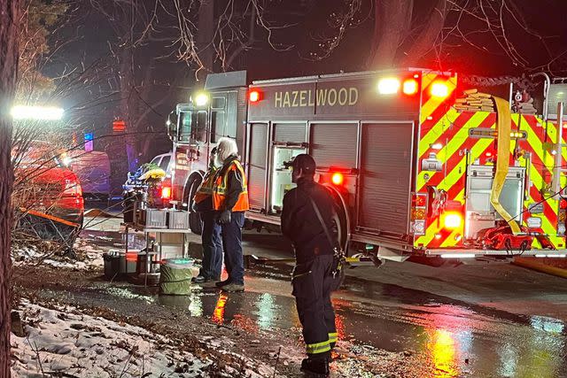 <p>Ferguson Police Department</p> Fatal house fire in Ferguson, Missouri on Feb. 19.