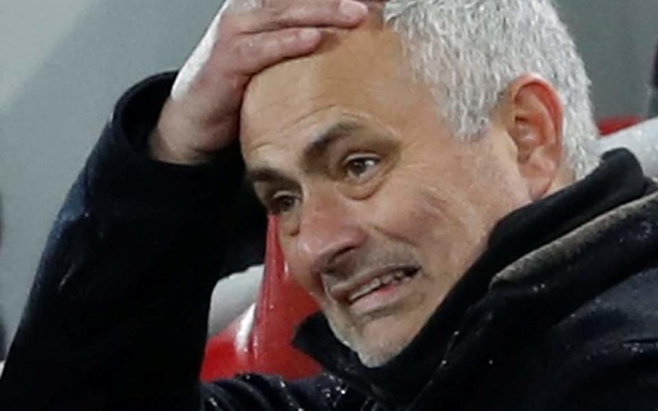 Jose Mourinho's teams invariably fall apart - Action Images via Reuters