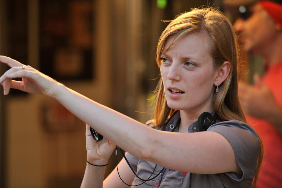 Director Sarah Polley on the set of Magnolia Pictures' "Take This Waltz" - 2012