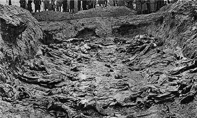蘇聯殘忍槍殺上萬名波蘭人，直到事發後50年才承認是他們做的。（圖／翻攝自維基百科）