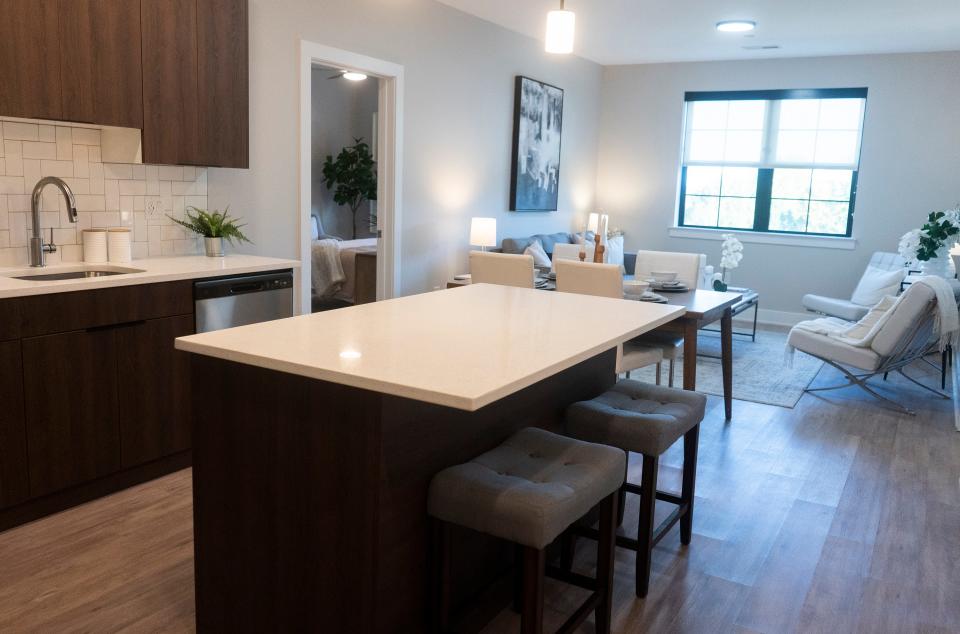 Inside a two bedroom, two bathroom apartment at The Martin at Doylestown in Doylestown on Tuesday, Oct. 17, 2023.

[Daniella Heminghaus | Bucks County Courier Times]
