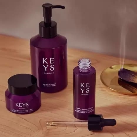  Keys Soulcare facial products. 